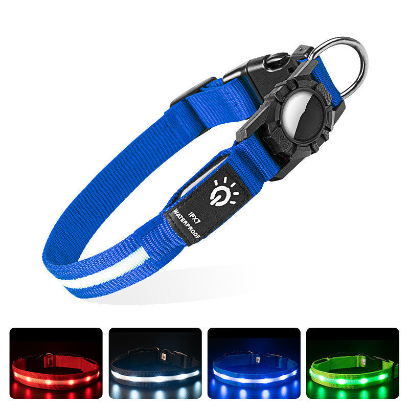 LED Waterproof Dog Collar with Locator