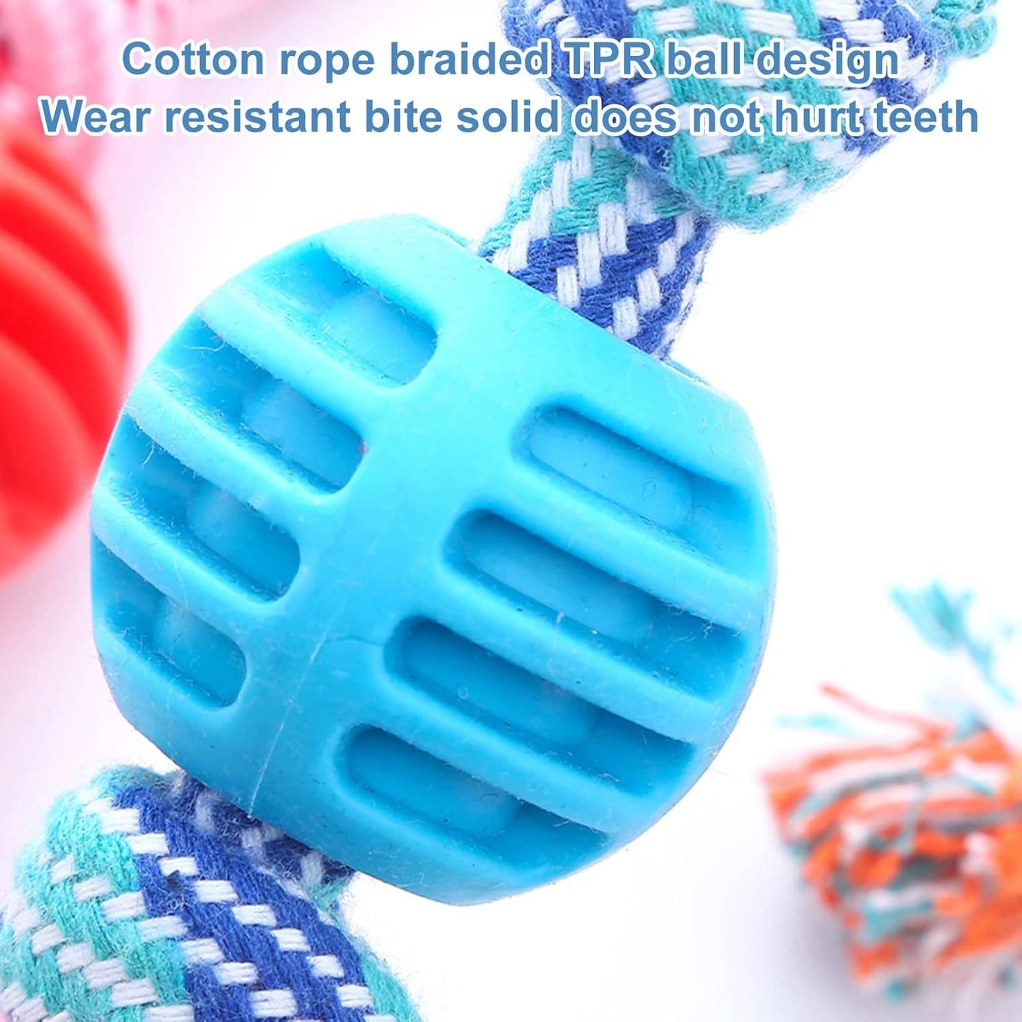 Molar Chew Dog Rope with Durability and Protects Oral Health