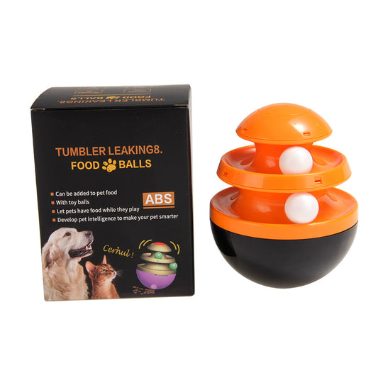 Interactive Dog Cup, Dog Food Dispenser, Leaky Ball