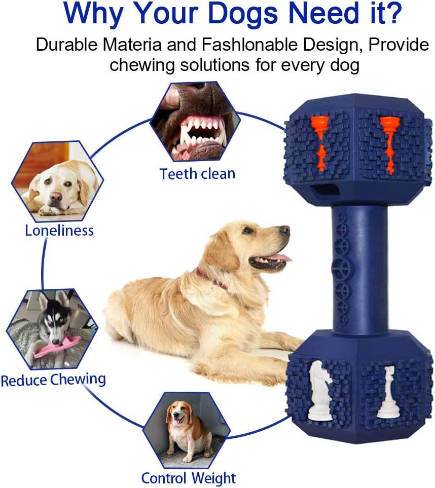 Dog Chew Toys For Aggressive Chewers Food Grade Non Toxic Dental Pet Toy