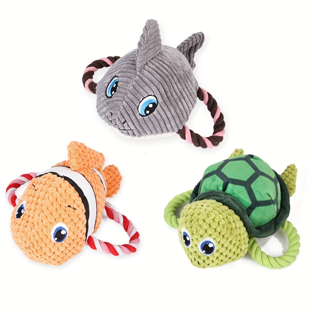 Sea Animal Interactive Chewy Pet Toy