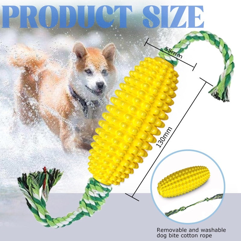 Puppy Toothbrush Clean Teeth Interactive Corn Toys Dog Toys Aggressive Chewers Dog Chew Toys