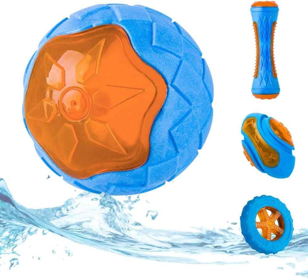 Squeaky Interactive Fetch Dog Toys